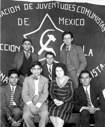 National Committee of the Youth Organization of the Communist Party of Mexico, Mexico City, 1928
